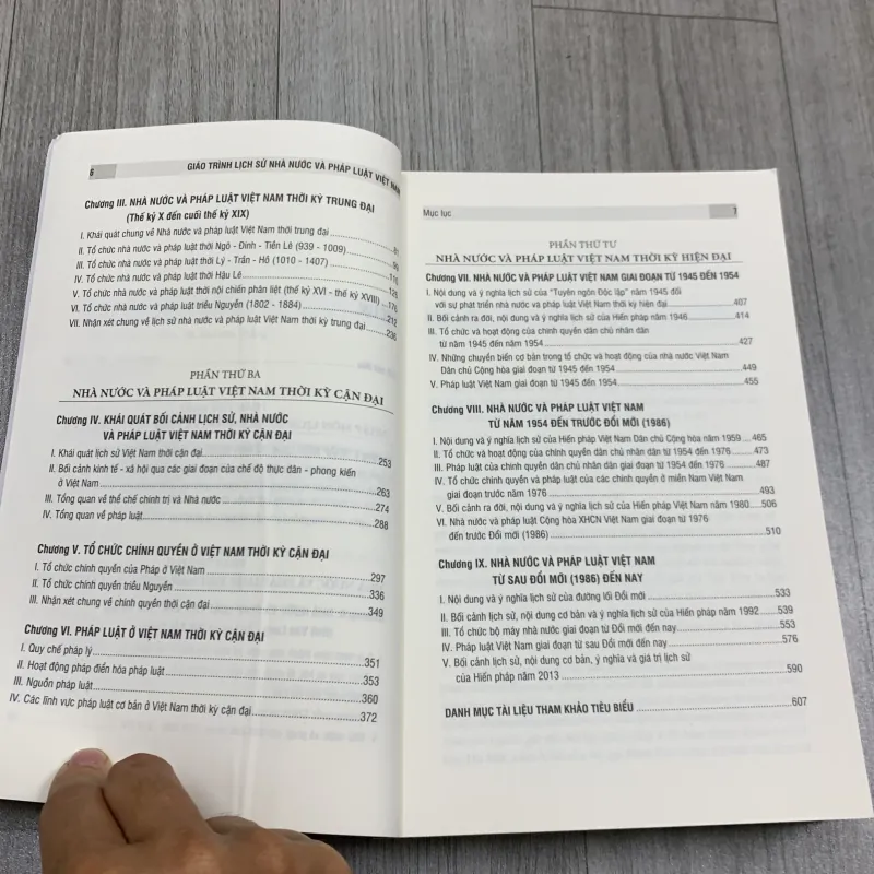 Giáo trình lịch sử nhà nước và pháp luật việt nam.  747230