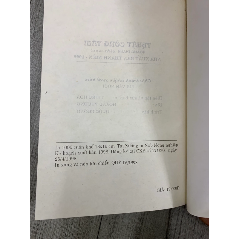 Thuật công tâm. 1a5 551091