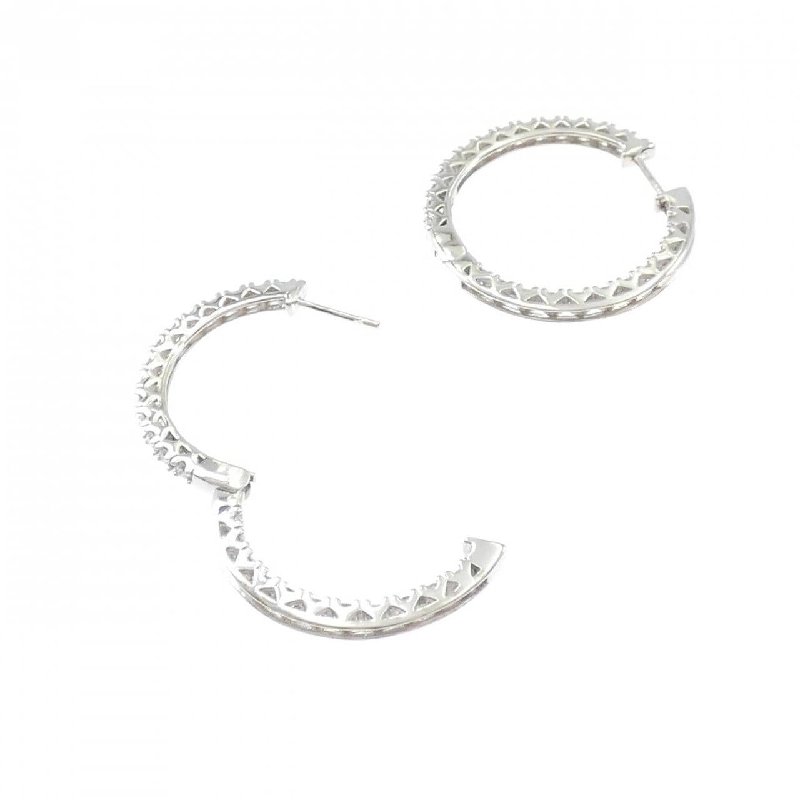 K18WG Bông tai kim cương 2.00CT - Hàng hiệu Chính hãng 868072