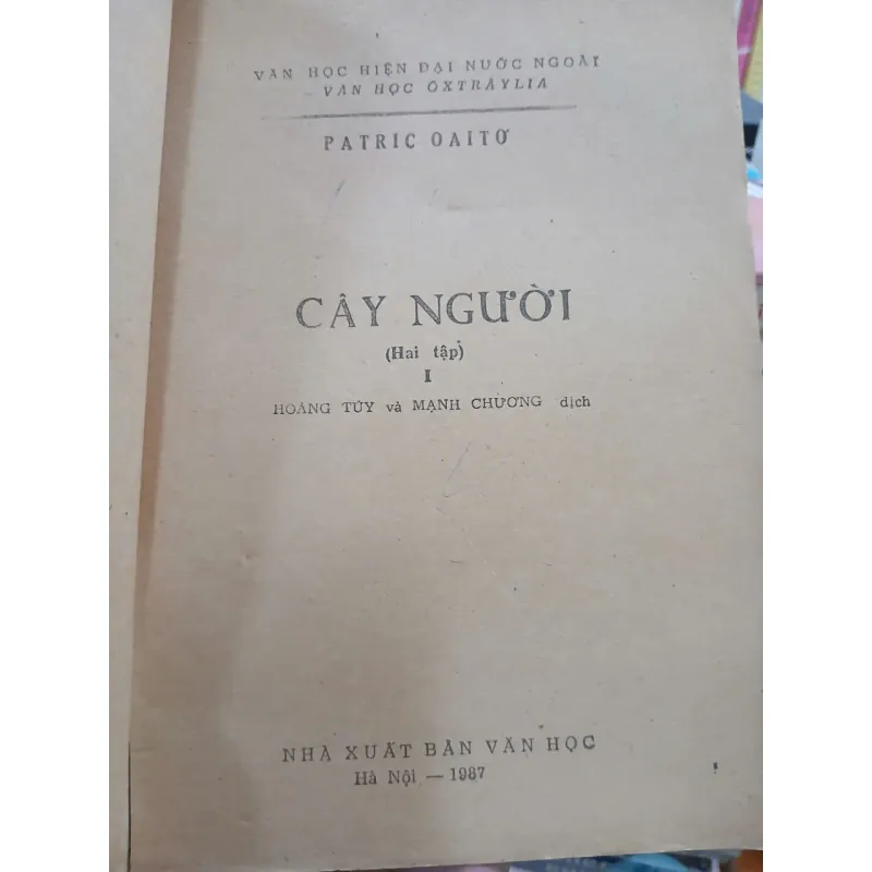 CÂY NGƯỜI (TRỌN BỘ 2 TẬP) - PATRIC OAITƠ 1043072
