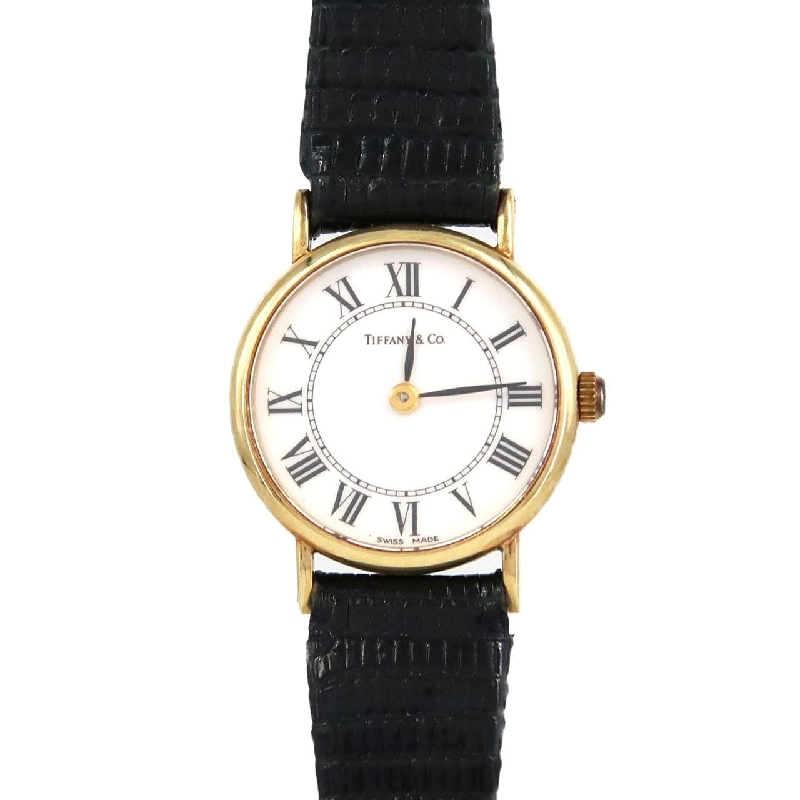 Tiffany Classic Round YG K14YG Quartz - Hàng hiệu Authentic 875132