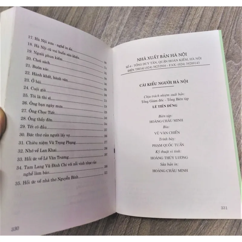 Sách - Cái kiểu người Hà Nội - Ngọc Giao - Sách còn mới đẹp (A1) 563414