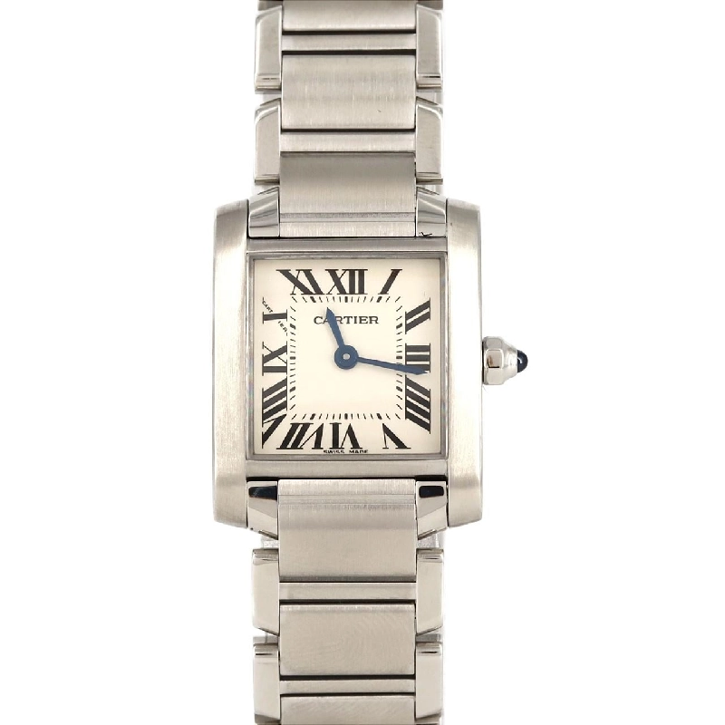 Cartier Tank Française SM W51008Q3 SS Quartz - Hàng hiệu Chính hãng 882474