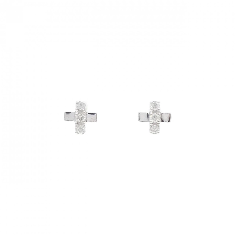 Bông tai kim cương K18WG 0.12CT - Hàng hiệu chính hãng 870176