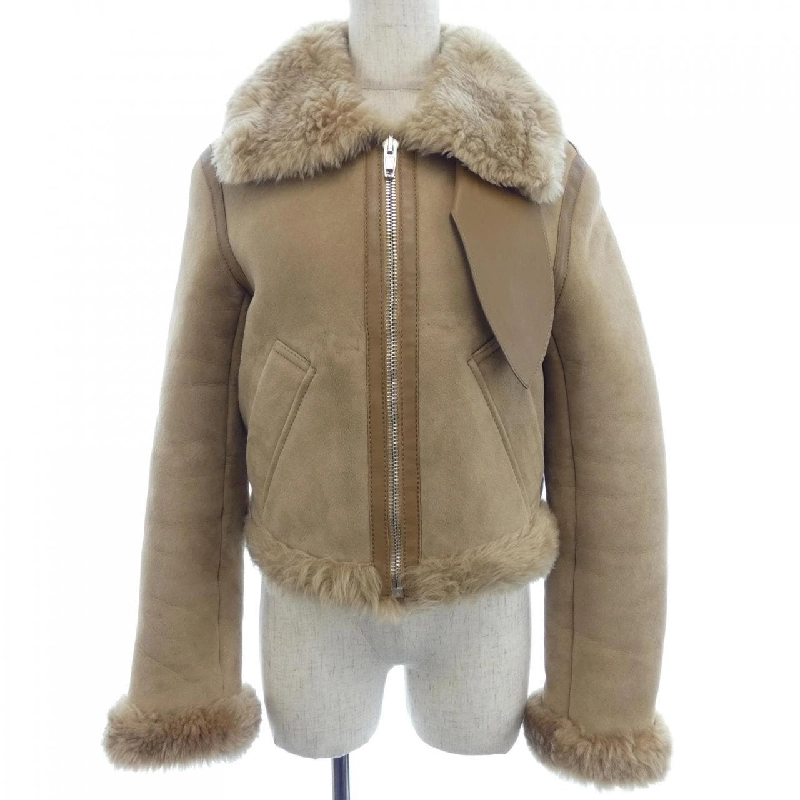 Balenciaga BALENCIAGA 479909 TWH02 Áo khoác lông cừu - Hàng hiệu Chính hãng 817654