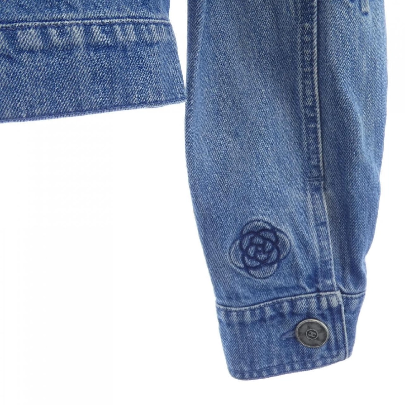 CHANEL P70204V61786 21P Áo khoác denim - Hàng hiệu Authentic 815247