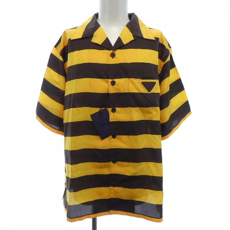 Áo sơ mi ngắn tay PRADA - Hàng hiệu Chính hãng 901999