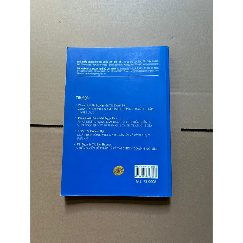 Luật doanh nghiệp Việt Nam tình huống - dẫn giải - bình luận 608160