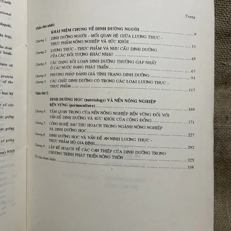 Dinh dưỡng người - LÊ DOÃN DIÊN - VŨ THỊ THƯ - sách y khổ lớn 340 tr 991395