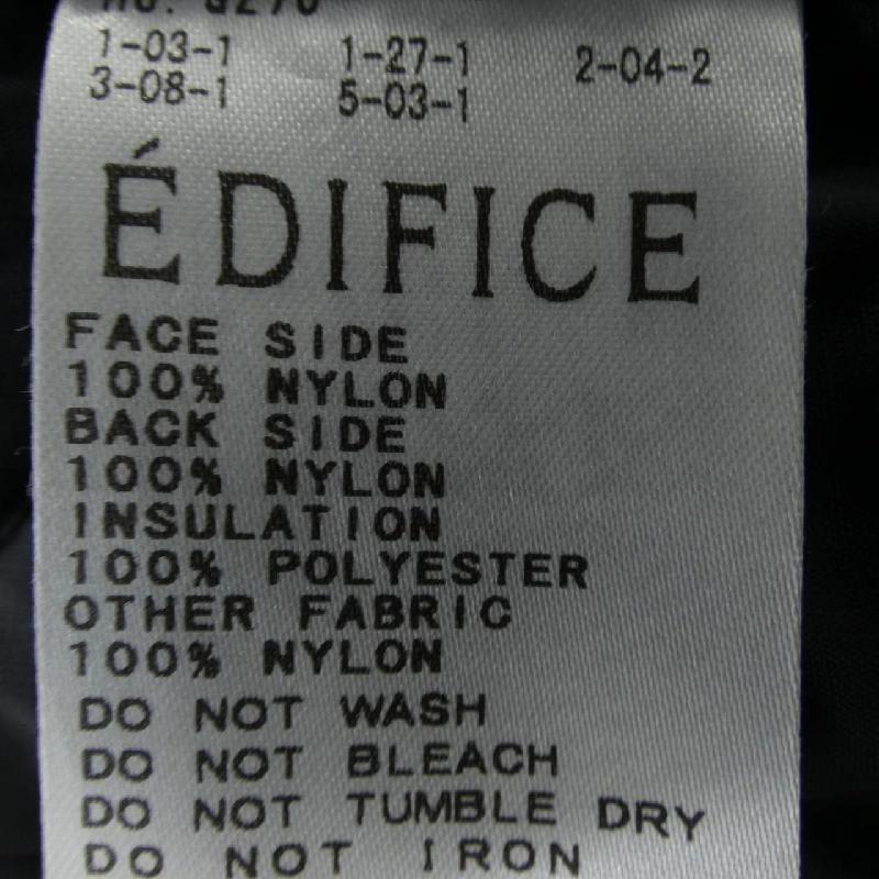 Jacket EDIFICE - Hàng hiệu Authentic 887647