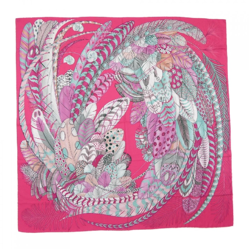 HERMES PLUMES EN FETE H243433S Khăn choàng - Hàng hiệu Authentic 832832