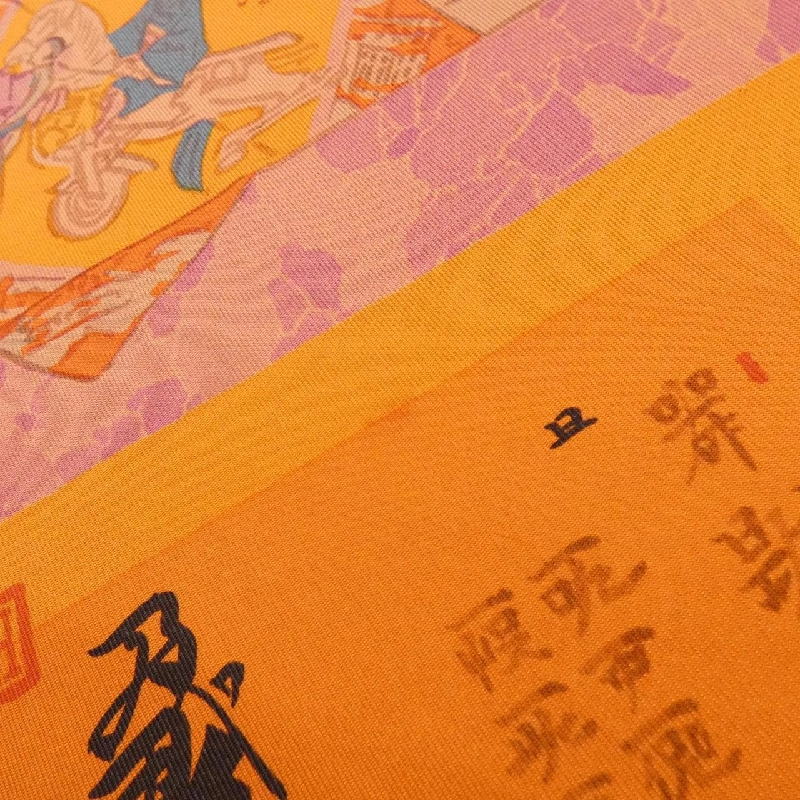 Khăn lụa HERMES LES ARTISAN D'HERMES - Hàng hiệu Authentic 772555