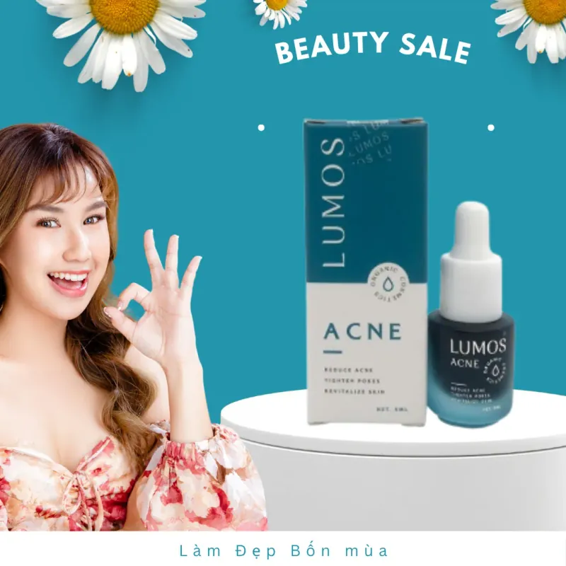 date 12.2026 - Serum trị mụn Lumos 5ml chính hãng nguyên tem 141056
