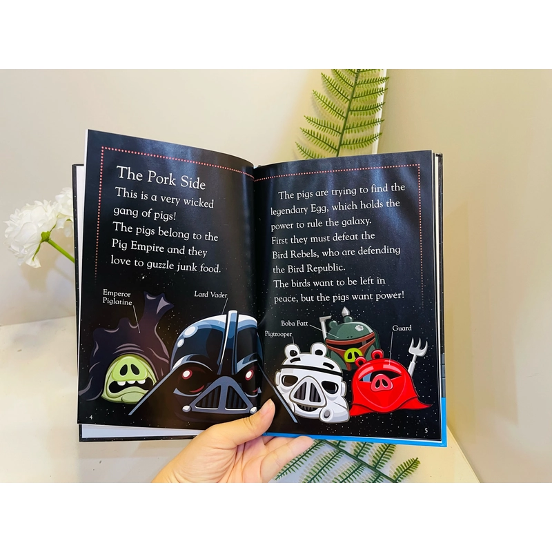 [Sách 2hand từ US] Like new 90% - Angry Birds Star Wars: Lard Vader's Villains 478006
