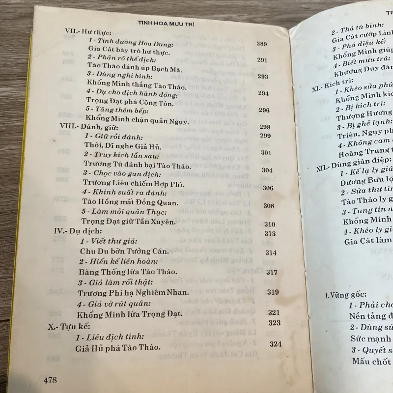 TINH HOA MƯU TRÍ TRONG TAM QUỐC (XB 1996) 753179