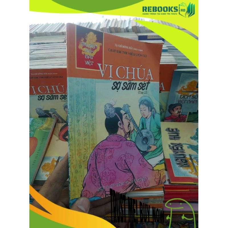 (TẶNG BOOKMARK) Vị chúa sợ sấm sét - Đông Hải 2011 Truyện tranh RBK-AK19 956205