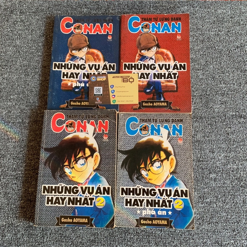 Truyện Conan Những Vụ Án Hay Nhất trọn bộ 4 tập - NXB Kim Đồng 210872