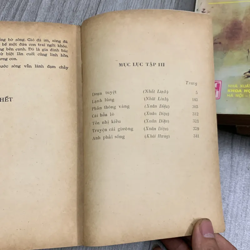 Văn xuôi lãng mạn việt nam 1930 - 1945. Bộ 7 cuốn. 7b2 746958
