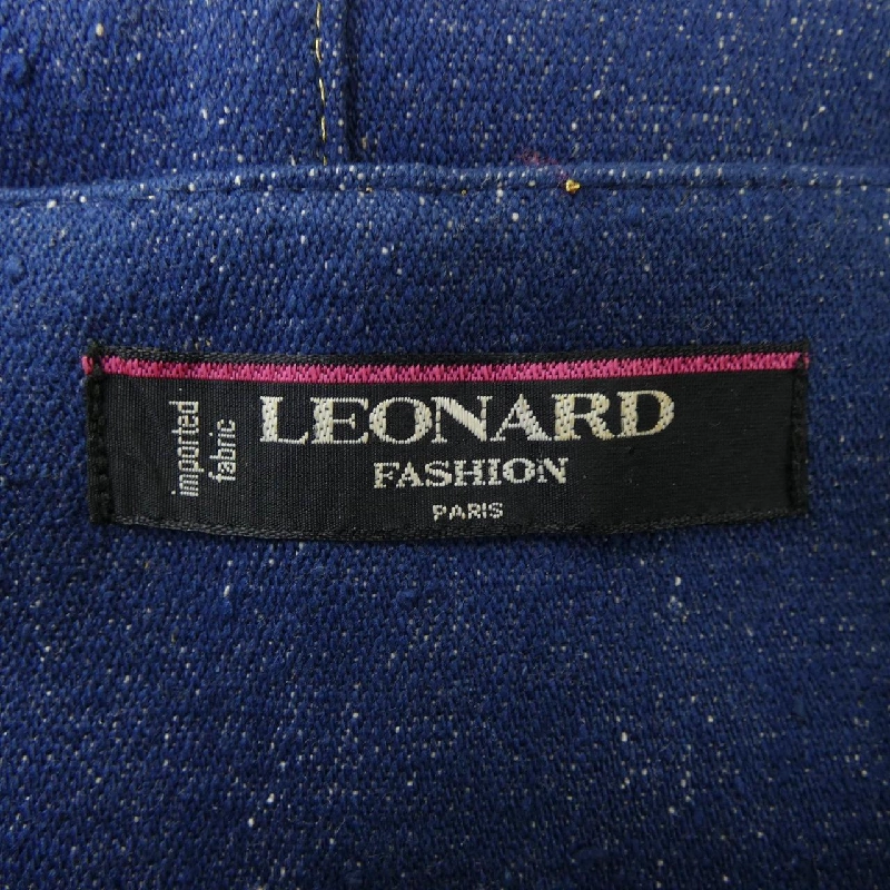 【Mã giảm giá】Thời trang Leonar LEONARD FASHION Áo khoác không cổ 643380