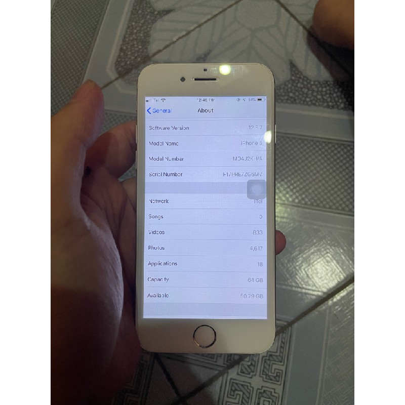 iPhone 6 KH/A quốc tế 64GB full chức năng 16666