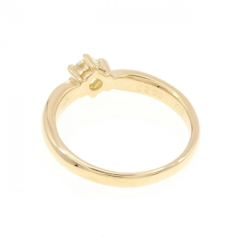 Nhẫn kim cương Solitaire K18YG 0.260CT 670839