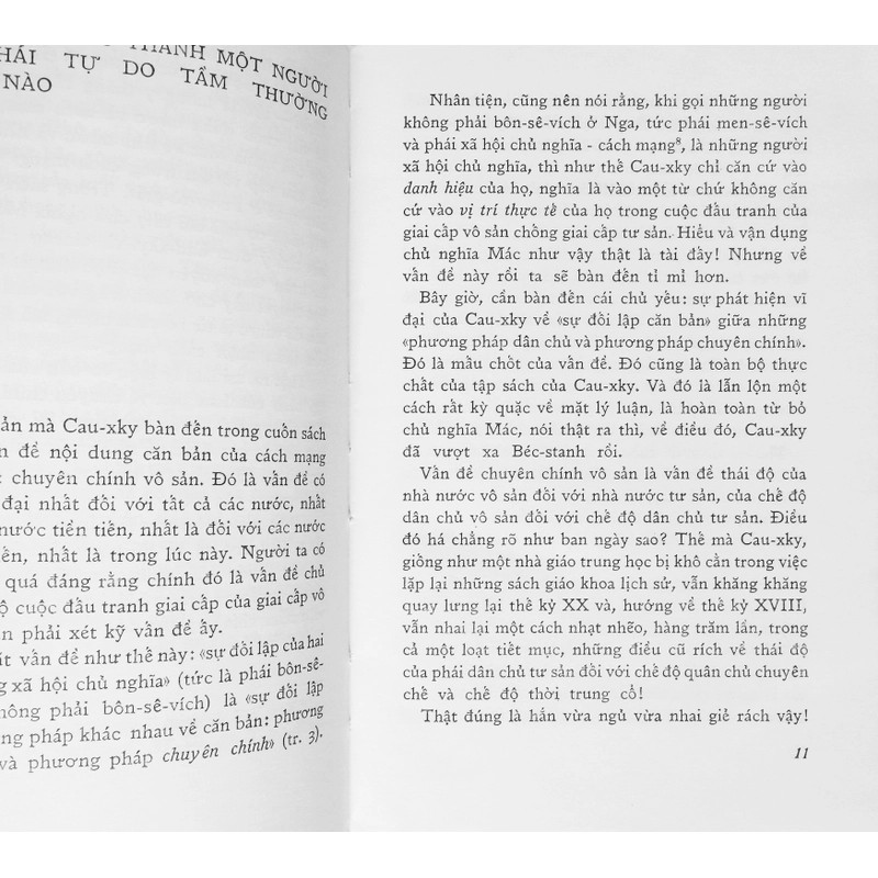 CÁCH MẠNG VÔ SẢN VÀ TÊN PHẢN BỘI CAU-XKY - V. I. LÊ - NIN 337989