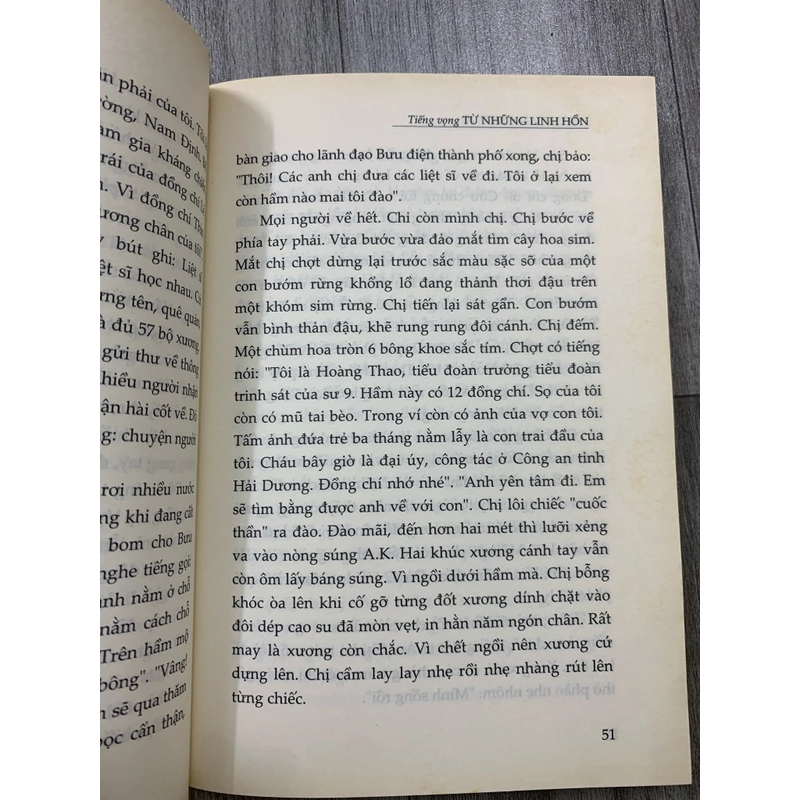 Tiếng vọng từ những linh hồn - hoàng anh sướng. 999 458324
