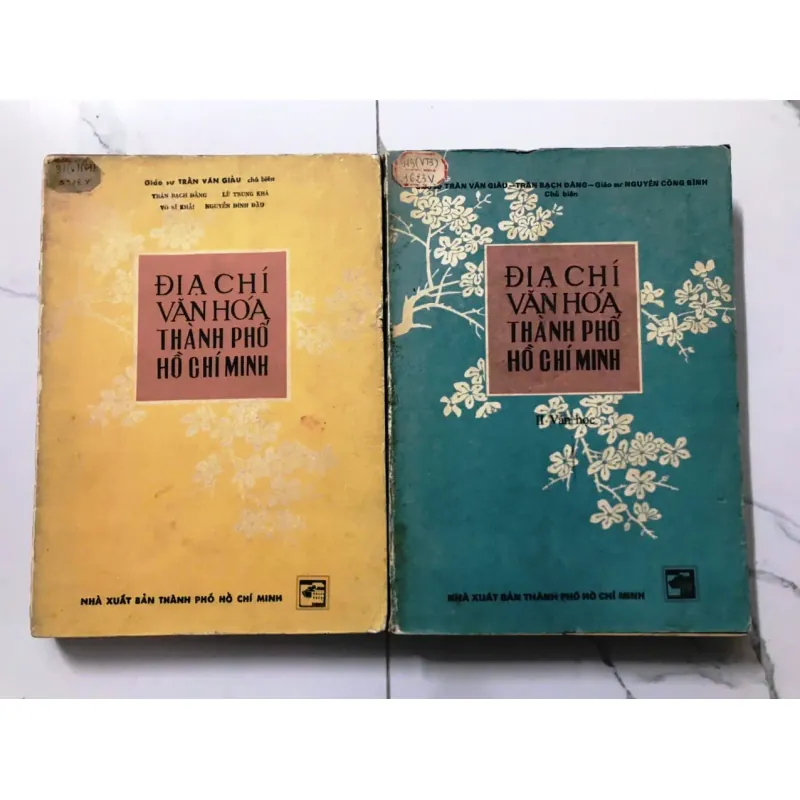 bộ 2 tập - Địa Chí Văn Hóa Thành Phố Hồ Chí Minh - Giáo sư Trần Văn Giàu (chủ biên) 700130