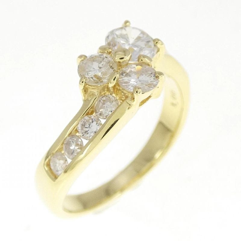 Nhẫn kim cương K18YG 1.00CT 673623