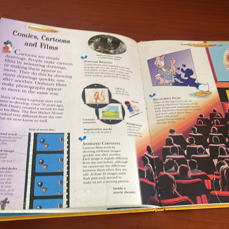 PICTURE BOOK Disney The wonderful world of knowledge 536663
