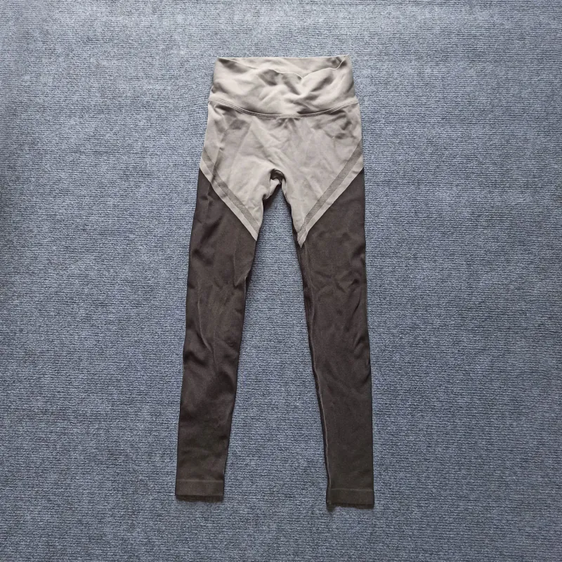 Quần thun ôm mặc tập thể dục phối hai màu 933348