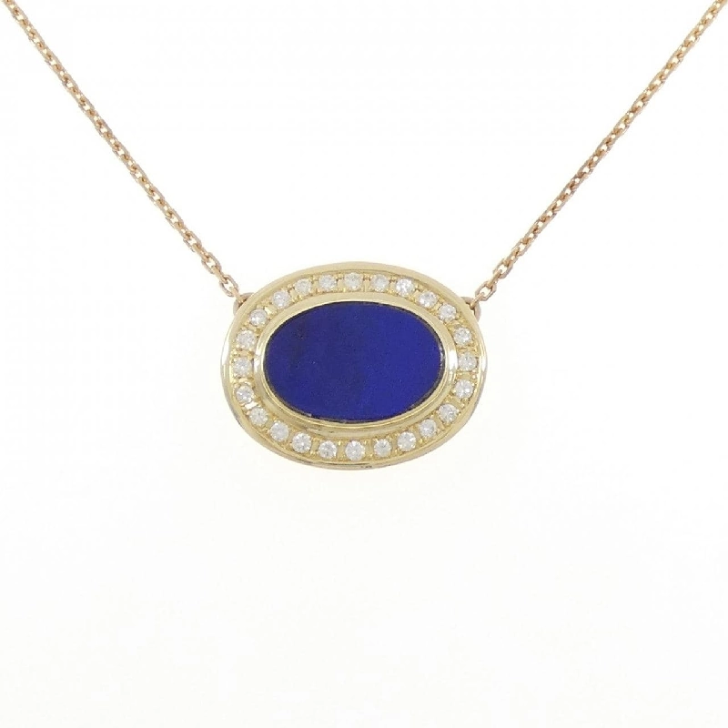K14YG/K18YG Lapis Lazuli Dây chuyền - Hàng hiệu Chính hãng 858060