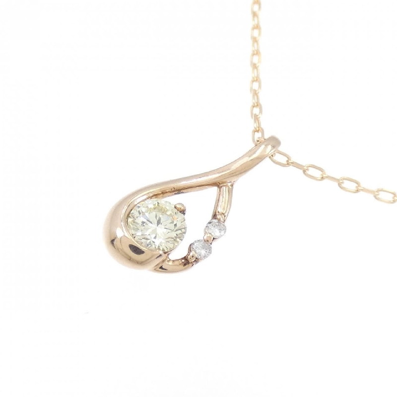 K18PG Dây chuyền kim cương 0.20CT - Hàng hiệu Chính hãng 867735