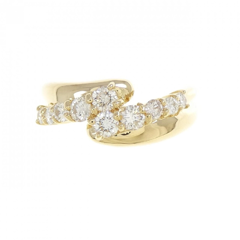 Nhẫn kim cương K18YG 0.52CT 669454