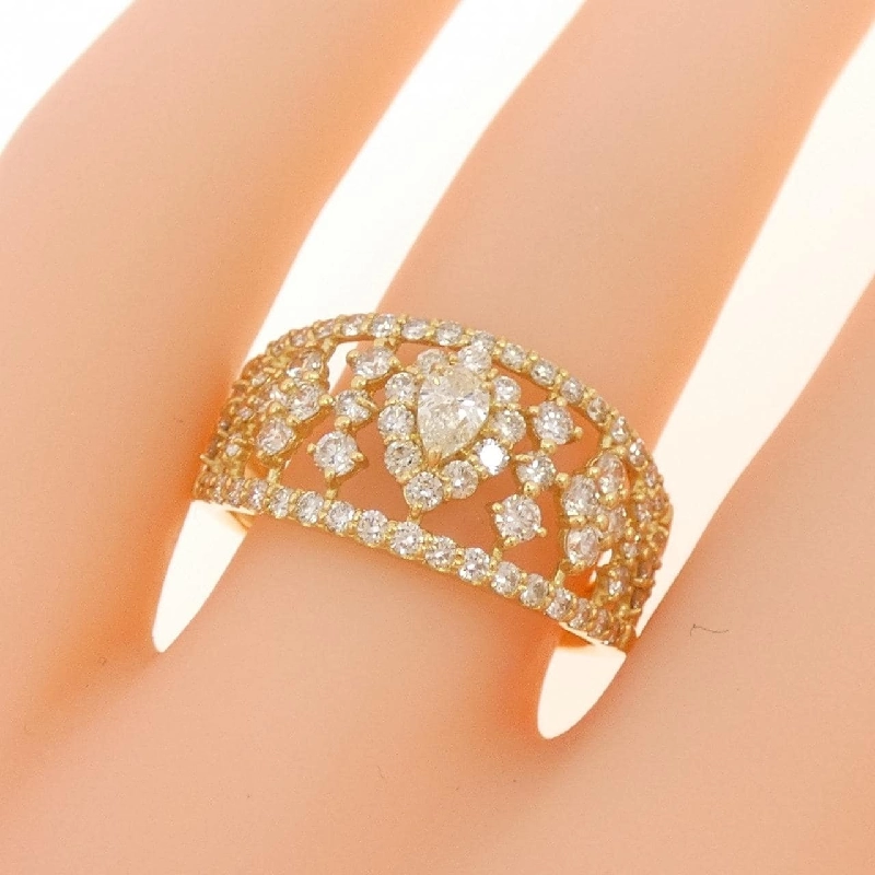 【Sản phẩm mới】Nhẫn kim cương K18YG 1.00CT 671090