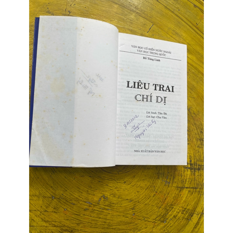 LIÊU TRAI CHÍ DỊ- BỒ TÙNG LINH 536798