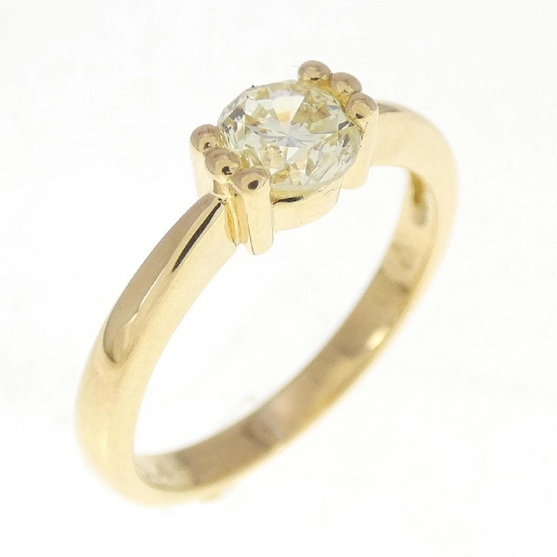 Nhẫn kim cương K18YG 0.45CT 673560