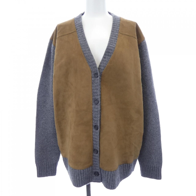 Áo khoác cardigan PRADA logo tam giác P25N80 SOOO 173P - Hàng hiệu Authentic 809662