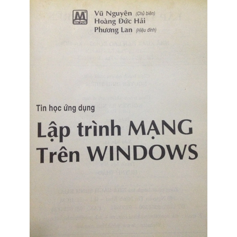 LẬP TRÌNH MẠNG TRÊN WINDOWS 474601