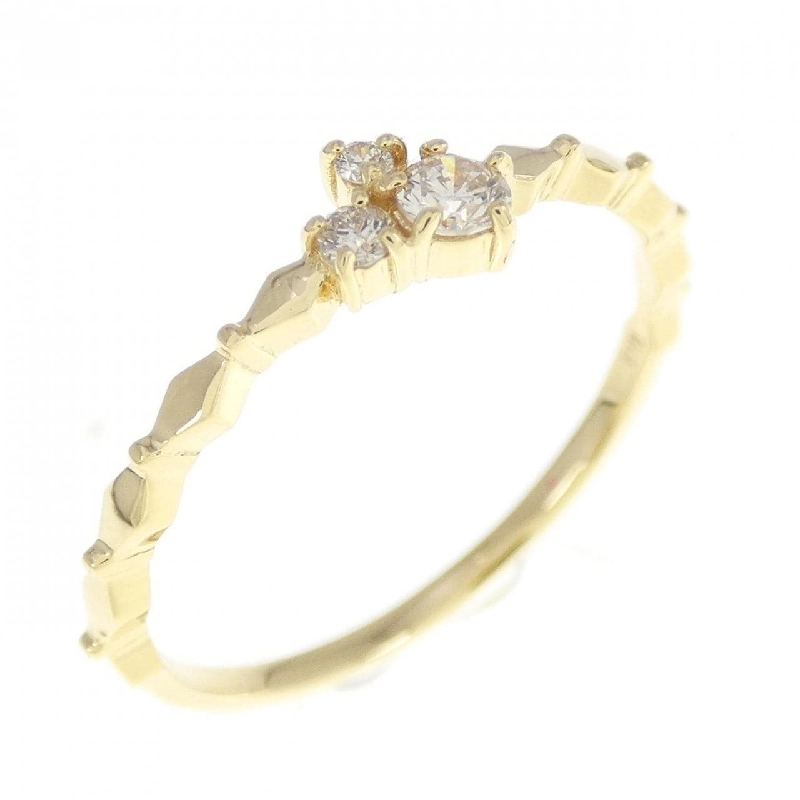 Nhẫn kim cương K18YG 0.09CT - Hàng hiệu Authentic 856712