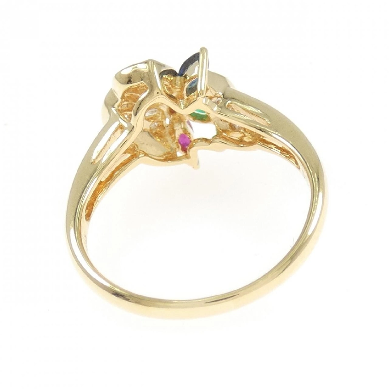 Nhẫn đá màu K18YG - Hàng hiệu Authentic 854732