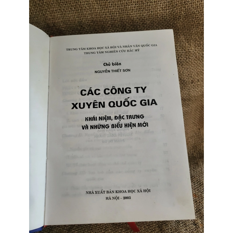 Các công ty xuyên quốc gia (bìa cứng) 306504