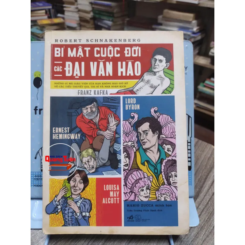Sách: Bí mật cuộc đời các Đại Văn Hào -  Robert Schnakenberg (A2) 589090