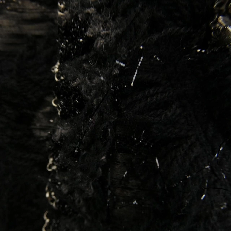 【Mã giảm giá】Áo khoác không cổ CHANEL 642341