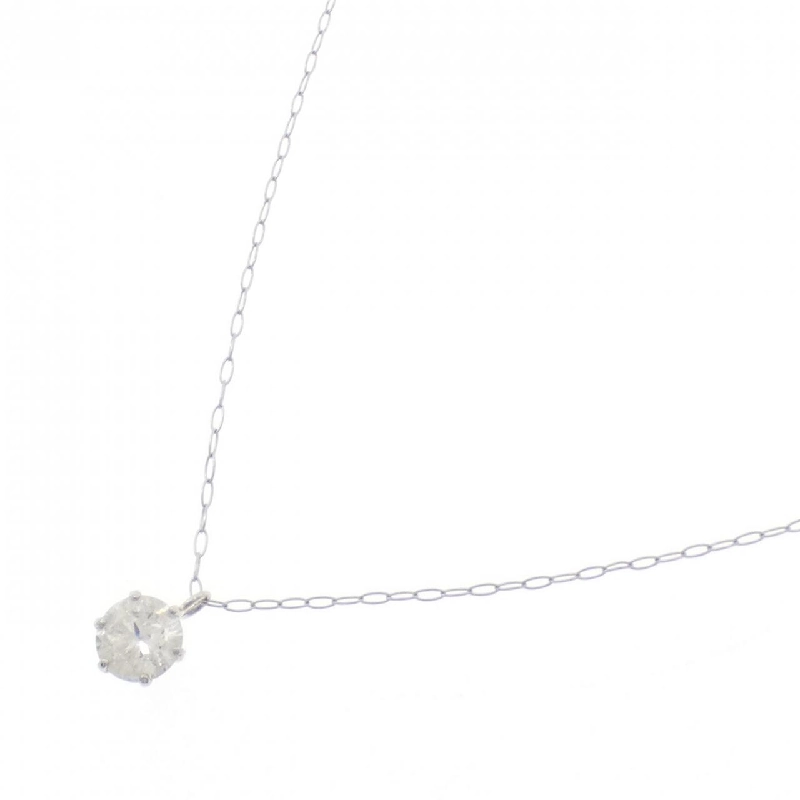 Dây chuyền kim cương Solitaire PT900/PT850 0.37CT - Hàng hiệu Chính hãng 857994