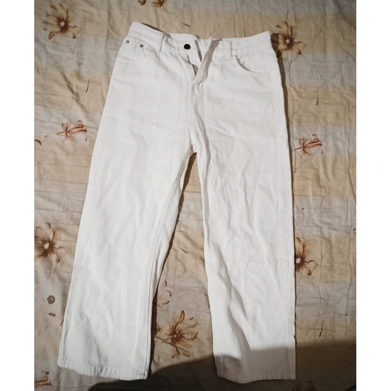 [TẶNG] Quần jean trắng size L 528575
