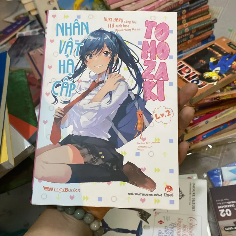 tập 2 của loạt light novel Nhân vật hạ cấp Tomozaki 1034501