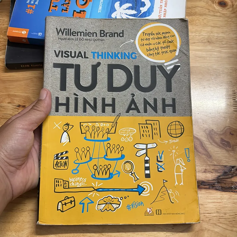 II Sách Kỹ Năng: VISUAL THINKING _ Tư Duy Hình Ảnh - Willemien Brand - 2019 699408