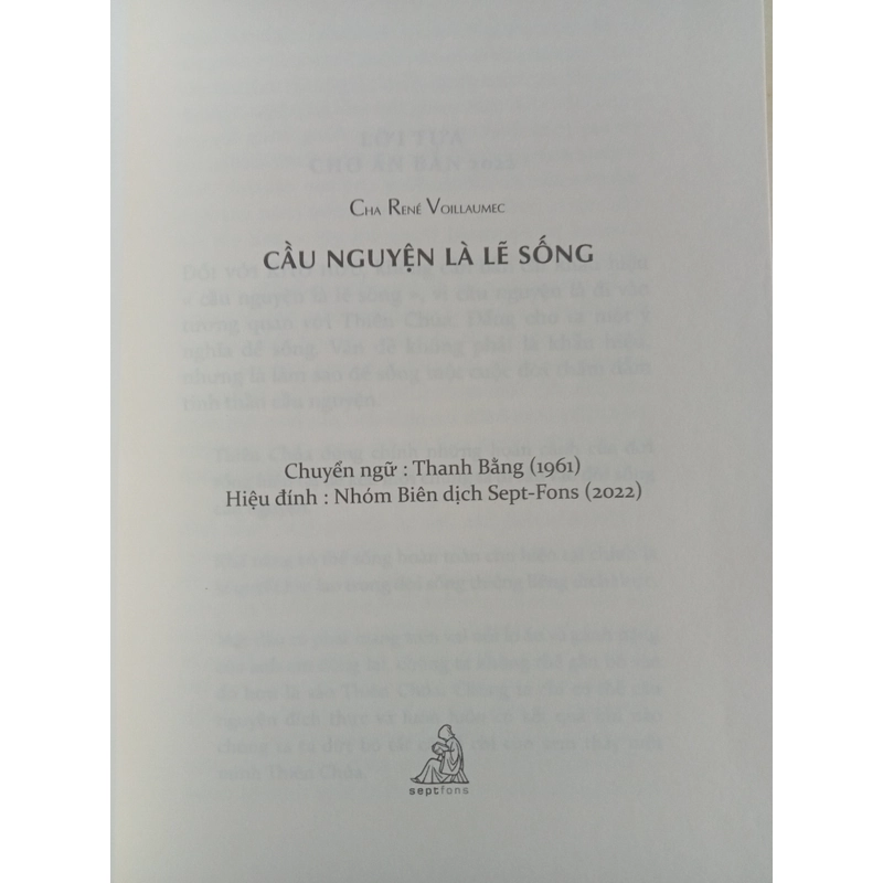 Sách Công giáo CẦU NGUYỆN LÀ LẼ SỐNG 290519