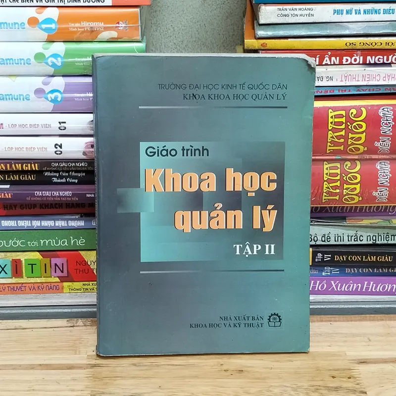 Giáo trình khoa học quản lí (tập 2) 575913